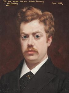 Hilmer Forsberg, Bank Director, 1882. Creator: Nils Forsberg