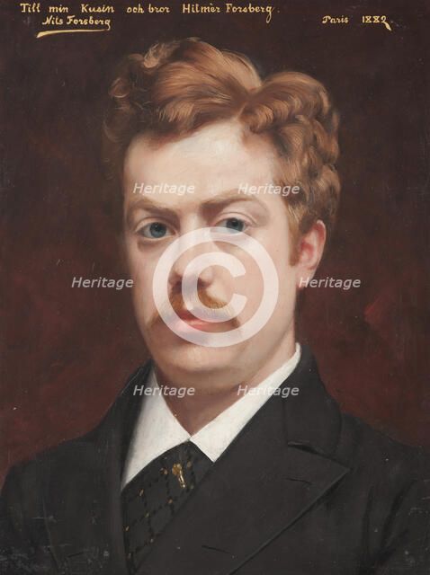 Hilmer Forsberg, Bank Director, 1882. Creator: Nils Forsberg.