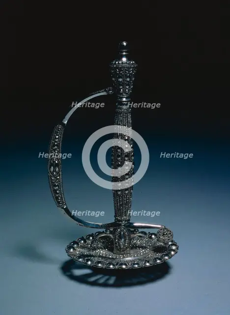 Hilt from a Court Sword, c. 1790-1800. Creator: Unknown.