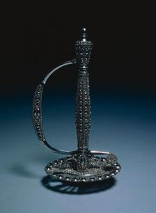 Hilt from a Court Sword, c. 1790-1800. Creator: Unknown