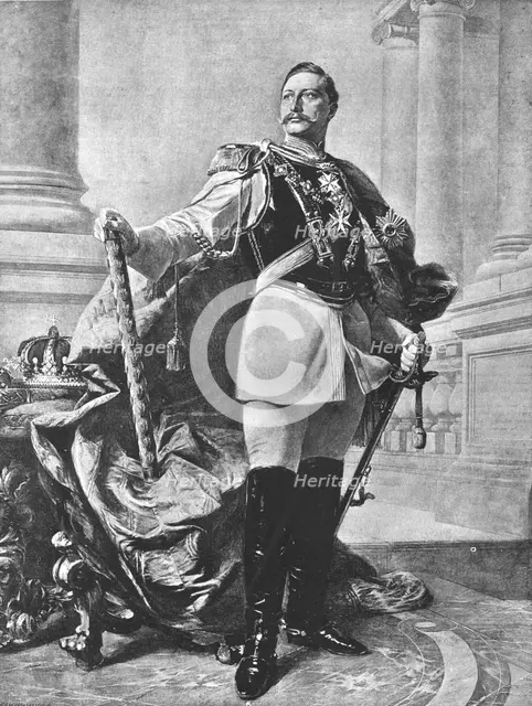 ''HIM the German Emperor Wlliam II; after Max Koner ', 1891. Creator: Unknown.