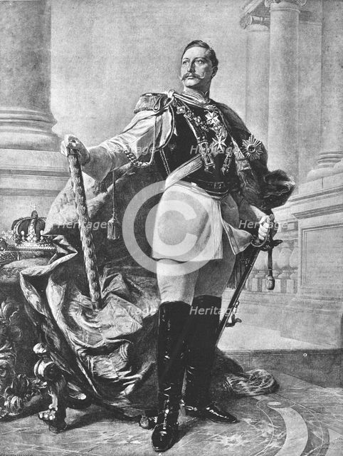 ''HIM the German Emperor Wlliam II; after Max Koner ', 1891. Creator: Unknown.