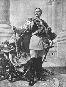 'HIM the German Emperor Wlliam II; after Max Koner , 1891. Creator: Unknown