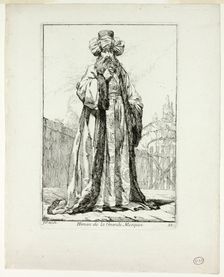 Himan de la Grand Mosquèe, plate eleven from Caravanne du Sultan à la Mecque, 1748. Creator: Joseph-Marie Vien the Elder
