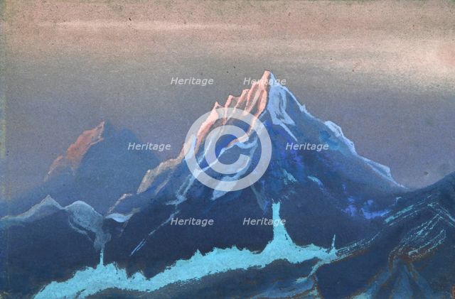 Himalayas', 1943. Creator: Roerich, Nicholas (1874-1947).