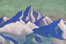 Himalayas 1943. Creator: Roerich, Nicholas (1874-1947)