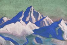 Himalayas 1943. Creator: Roerich, Nicholas (1874-1947)