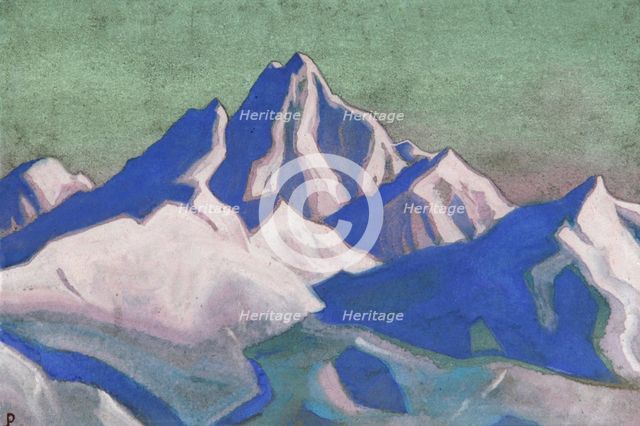 Himalayas', 1943. Creator: Roerich, Nicholas (1874-1947).
