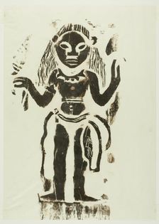 Hina, 1891-93. Creator: Paul Gauguin