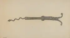 Hinge, c. 1939. Creator: Gordon Sanborn