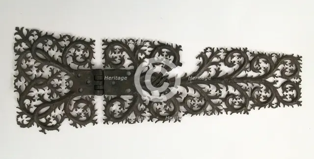 Hinge, German, 15th century. Creator: Unknown.