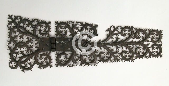 Hinge, German, 15th century. Creator: Unknown.