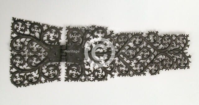 Hinge, German, 15th century. Creator: Unknown.