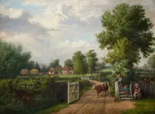 Hind's Farm Sparkhill, Birmingham, 1870s. Creator: J. Jolly