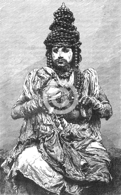 'Hindoo Fakir; Notes on the Ancient Temples of India', 1875. Creator: Unknown.