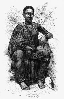 Hindoo Girl c1891. Creator: James Grant