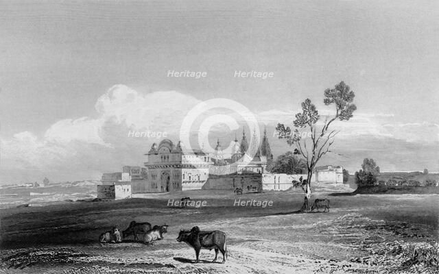 'Hindoo Temple at Chandngoan', 1835. Creator: Thomas Shotter Boys.