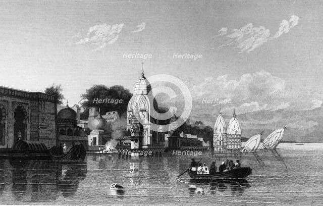 'Hindoo Temple, - Benares', 1834. Creator: Thomas Shotter Boys.