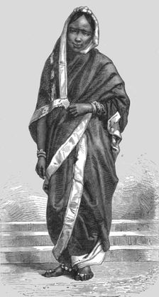 Hindoo Women; Black Bear Shooting in the Himalayas 1875. Creator: Unknown