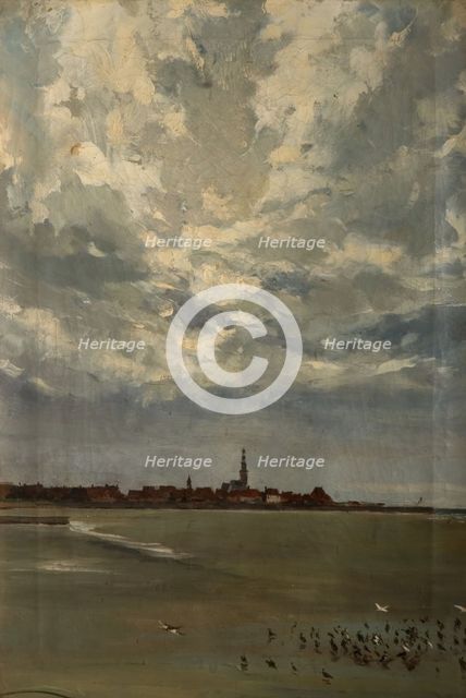 Hindelopen, Holland, 1875. Creator: Alexander Friedrich Werner.