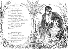 Hinde's Patented Hair Curling Pins, 1883. Creator: Unknown