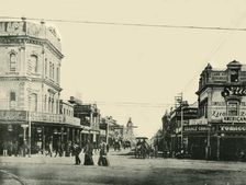Hindley Street, Adelaide 1901. Creator: Unknown