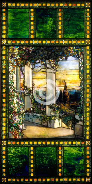 Hinds House Window , c. 1900. Creator: Tiffany Glass & Decorating Co. (American, 1892-1900).