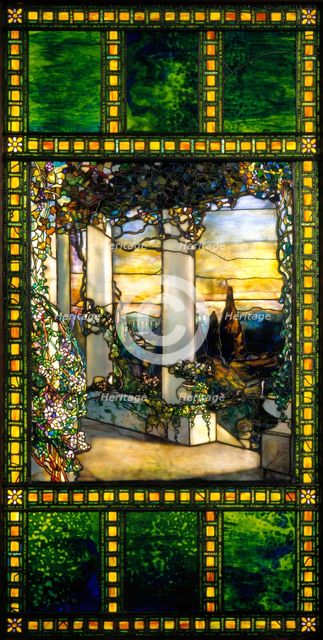 Hinds House Window , c. 1900. Creator: Tiffany Glass & Decorating Co. (American, 1892-1900).