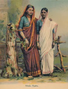 Hindu Ayahs c1910. Creator: Unknown