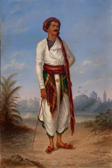 Hindu Man, ca. 1893. Creator: Antonio Zeno Shindler