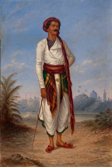 Hindu Man, ca. 1893. Creator: Antonio Zeno Shindler