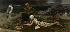 Hindu Snake Charmers, 1869. Creator: Mariano Jose Maria Bernardo Fortuny y Carbo