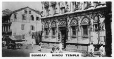 Hindu Temple, Bombay, India, c1925