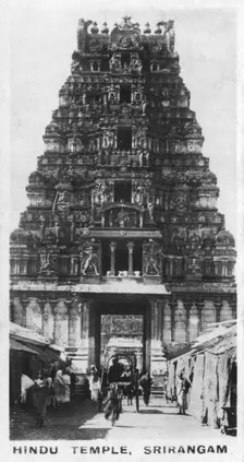 Hindu Temple, Srirangam, India, c1925