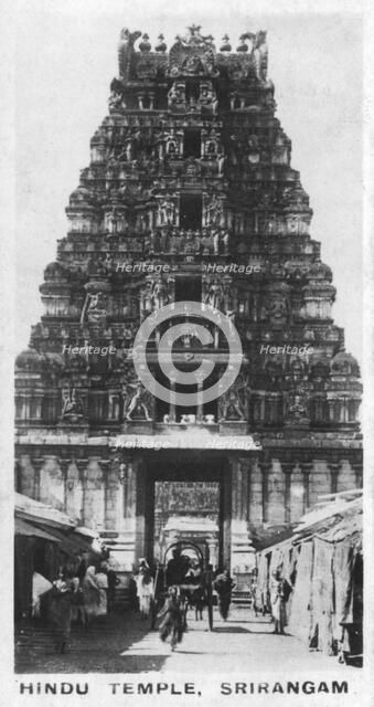 Hindu Temple, Srirangam, India, c1925. Artist: Unknown