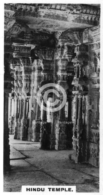 Hindu Temple, Vijayanagar, India, c1925. Artist: Unknown
