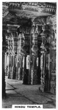 Hindu Temple, Vijayanagar, India, c1925