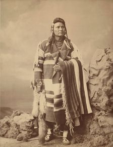 Hinmatóowyalahtq’it (Chief Joseph), 1879. Creator: Charles Milton Bell