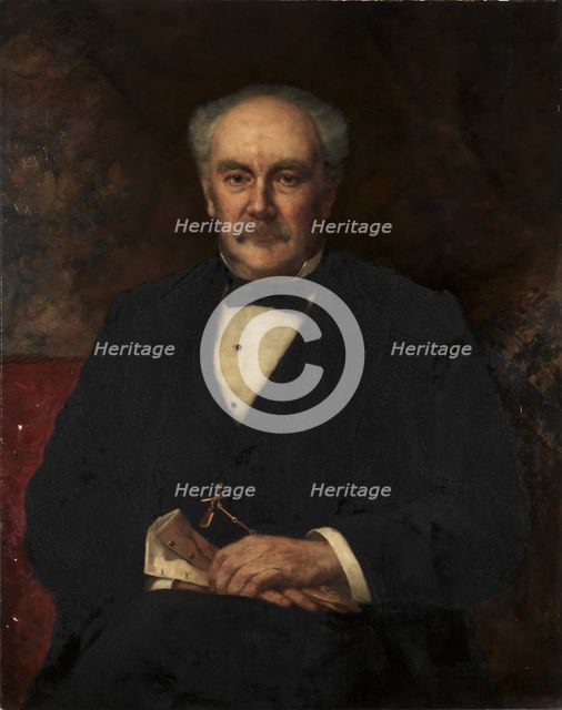 Hinman B. Hurlbut, 1870s. Creator: John Harrison Witt (American, 1840-1901).