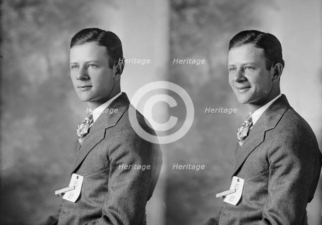 Hinson, H.S. - Portrait, 1929. Creator: Harris & Ewing.