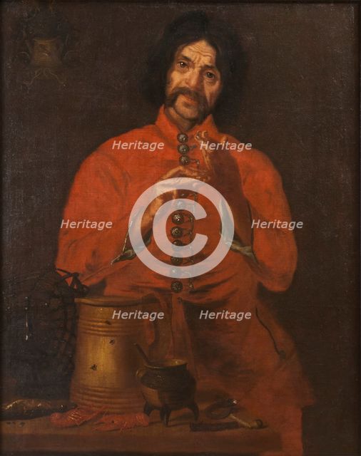 Hinric Hasenberger, the Court Jester, 1652. Creator: David Klocker Ehrenstrahl.
