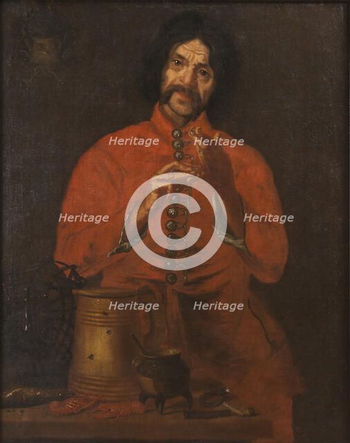 Hinric Hasenberger, the Court Jester, 1652. Creator: David Klocker Ehrenstrahl.