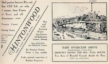 Hintonwood - First Class Private Hotel 1929