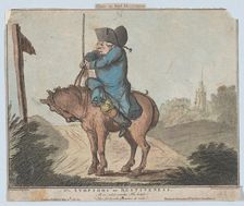 Hints to Bad Horsemen, No. 1: Symptoms of Restiveness, May 10, 1781. Creator: Unknown