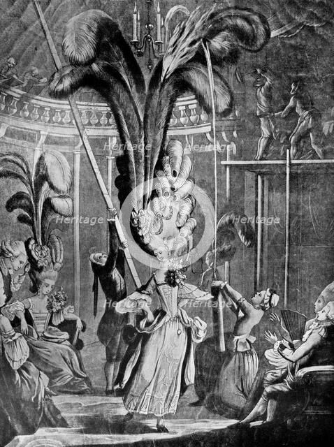 'Hints to the ladies to take care of their heads', 1776. Artist: Unknown