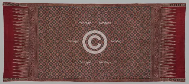 Hip Wrapper (tapis), 1800-1850. Creator: Unknown.