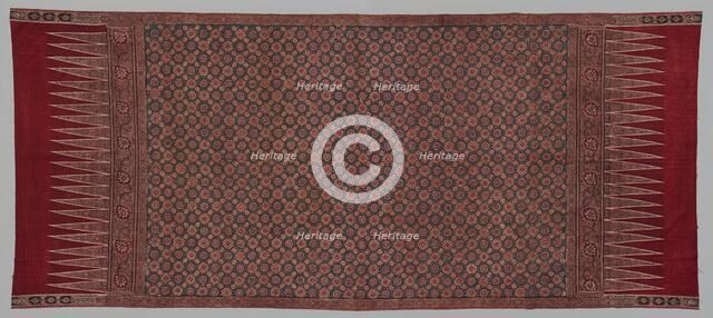 Hip Wrapper (tapis), 1800-1850. Creator: Unknown.