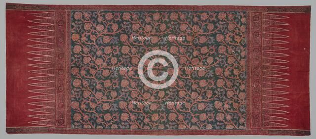 Hip Wrapper (tapis), 1800-1850. Creator: Unknown.
