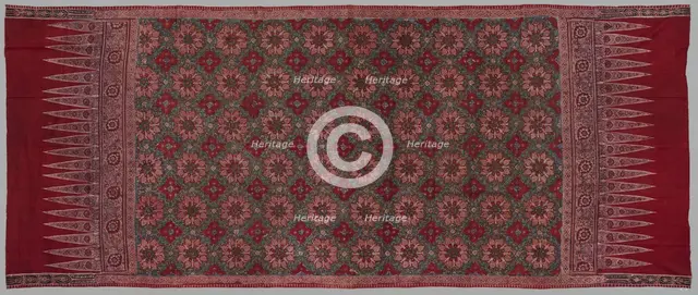 Hip Wrapper (tapis), 1800-1850. Creator: Unknown.