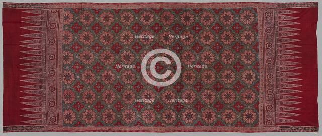 Hip Wrapper (tapis), 1800-1850. Creator: Unknown.